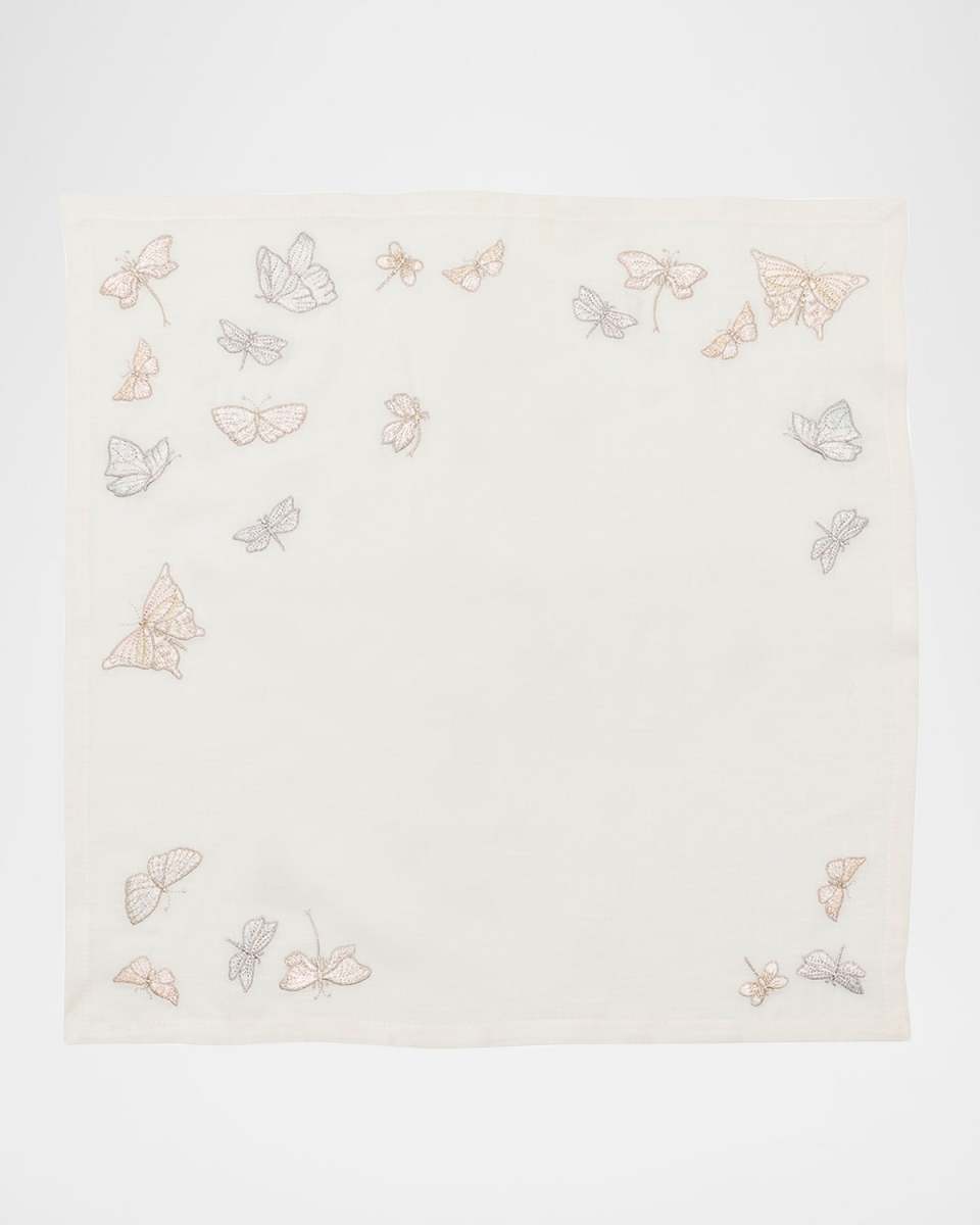 Monarch Garden Linen Napkin